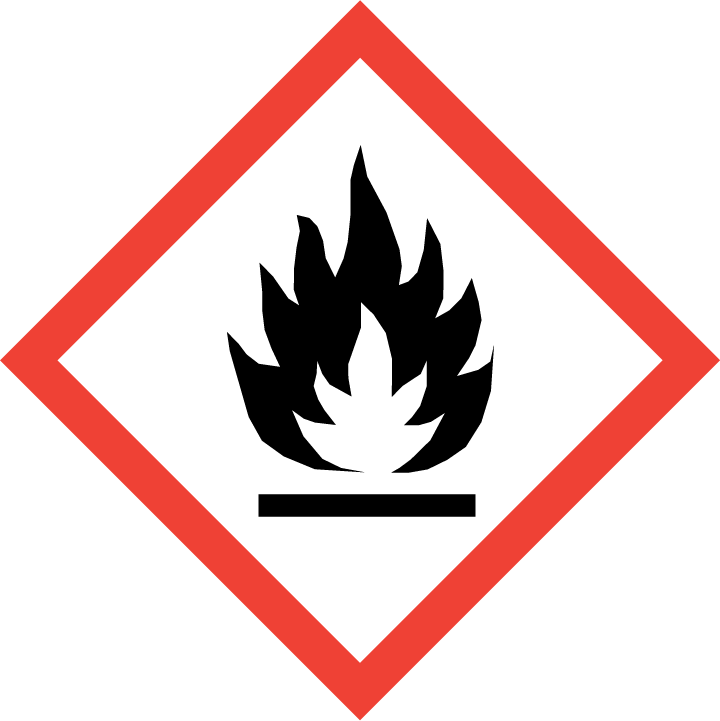 GHS02 flame pictogram