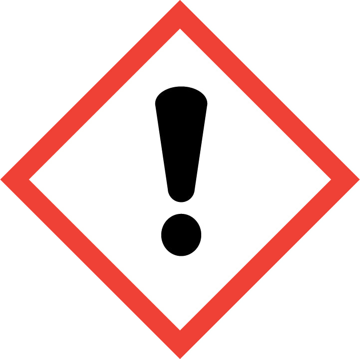 GHS07 exclamation mark pictogram