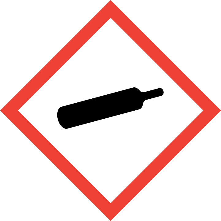 GHS04 gas cylinder pictogram