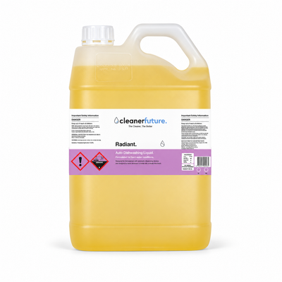 Radiant. Hard-water dishwash detergent