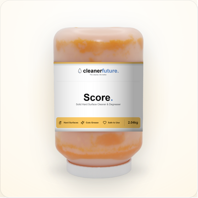 Score. Hard-surface degreaser