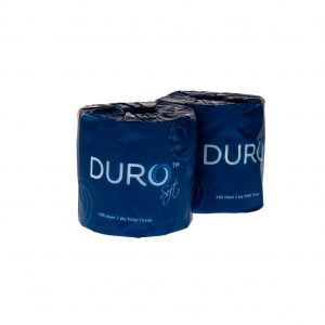 400V - Duro Toilet Roll 2ply 400 Sheet 48 Rolls
